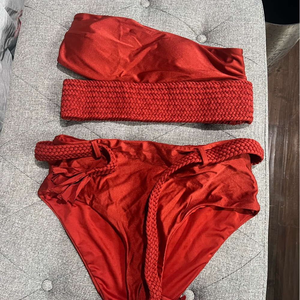 Two piece bathing suit